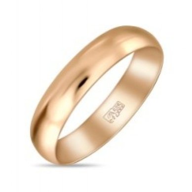 Обручальное кольцо R01-R-040-185-М13192 - Ювелирный салон Московский ювелирный завод