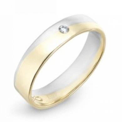 Обручальное кольцо R01-WED-00021-М13197 - Ювелирный салон Московский ювелирный завод