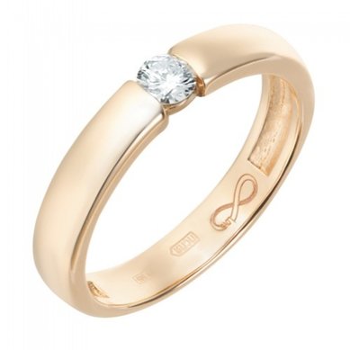 Обручальное кольцо R01-WED-00022-М13203 - Ювелирный салон Московский ювелирный завод